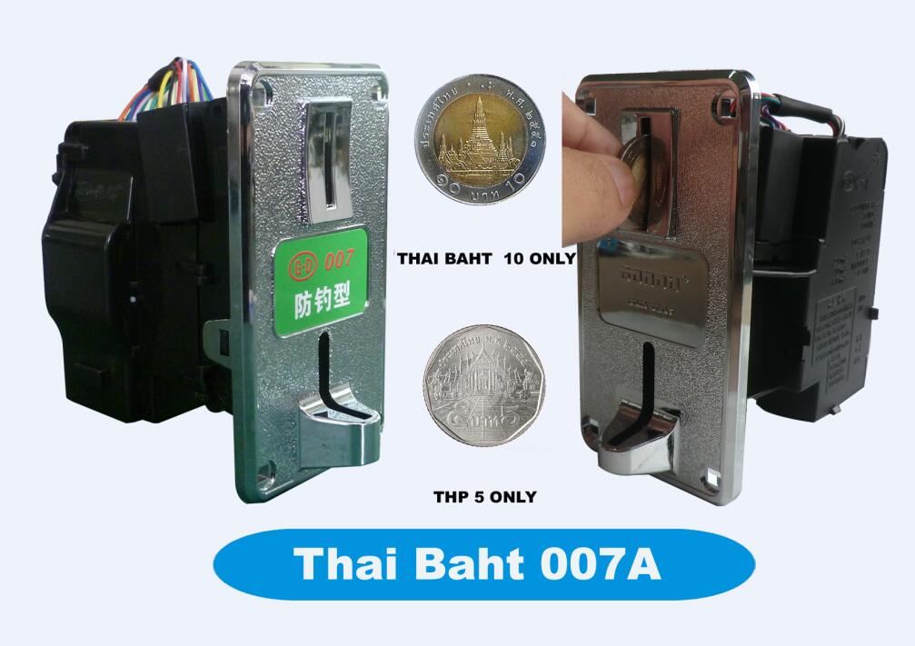 Thai Baht only coin validator Acceptor slot selector